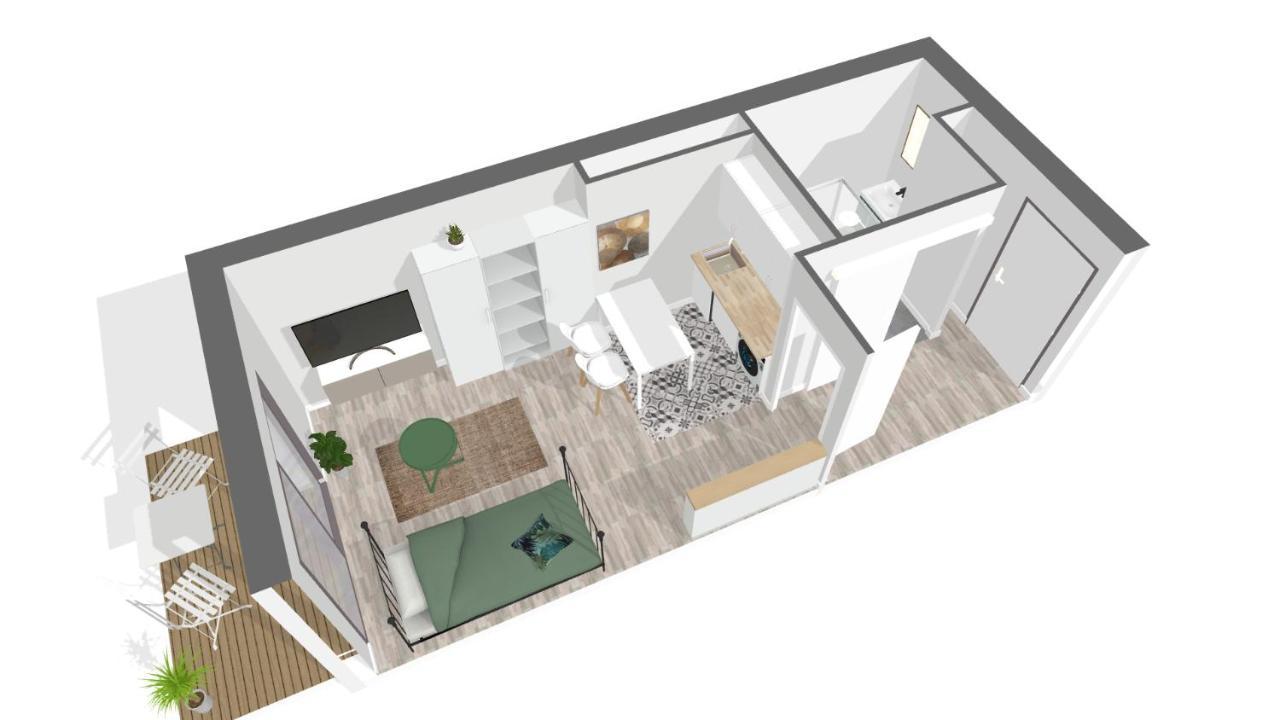 Apartment La Casita - Confort Avec Terrasse Et Parking Prive- Motte, Montpellier